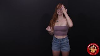 [BlowBangGirls] Amber Stark Ginger Sexy College Girl Takes 8 Guys [09.09.21] ...-1