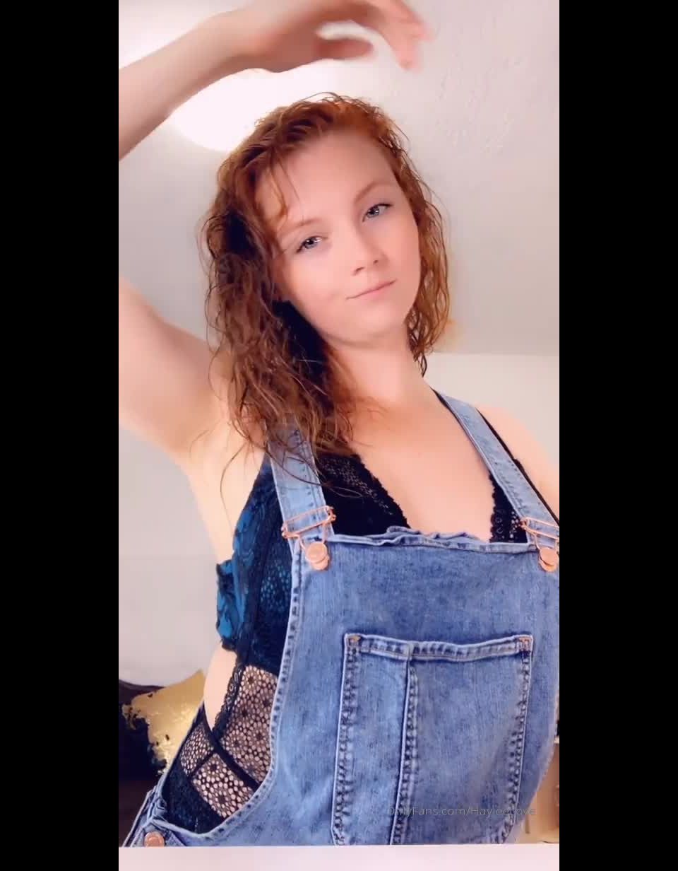 HayleeLove () Hayleelove - what do you think of me in overalls 11-04-2020