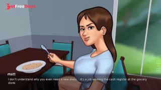 New Debbie Blowjob and kissing Scene - Summertime Saga New Version Cookie jar Sex Animation Ep 06-5