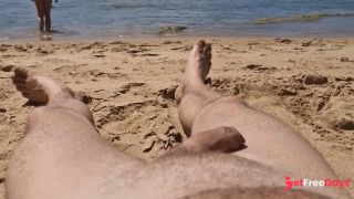 [GetFreeDays.com] on the beach the stepdaughter sucks off her stepfather Porn Video June 2023-0