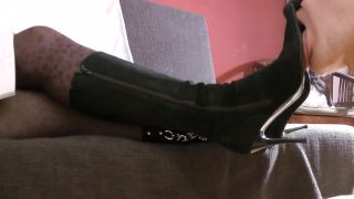 online xxx video 9 Boot Heel Worship CBT Humiliation - Lady Janets Dirty Boot Soles - HD 720p | humiliation | femdom porn femdom city-3