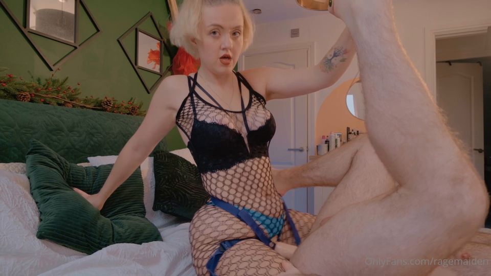 Rage Maiden's Hot Strapon Pegging! | Full HD Femdom Scene