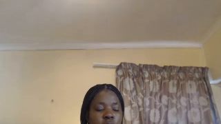 Fat African Mom Teasing And Masturbating-1