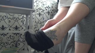 xxx video clip 30 bra fetish porn femdom porn | Jordyn’s Foot Worship - Just Back From The Gym | foot slave training-1