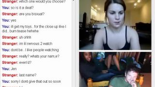 Hot amateur girls having fun on webcam omegle-9