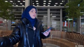 PornHub Iranian hijab Nadja gets anal fucked in the toilet and in a hallway to pay for the plane teen -2