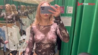 [GetFreeDays.com] see through tops try on haul sexy haul Sex Stream February 2023-5