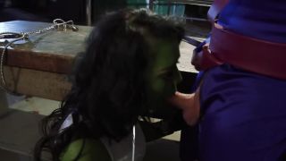 She-Hulk XXX: An Axel Braun Parody, Scene 5  | brunette | cumshot-1