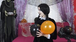 online adult video 49 premature ejaculation fetish masturbation porn | Brook Logan – Wednesday Aadams Halloween Balloon Play | jerkoff encouragement-2