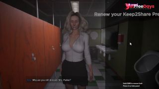 Expose my Teacher 4 Sophia gave me a blowjob in the bathroom-6