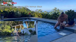 [GetFreeDays.com] outdoors ASSFUCKING and Blowjob at the pool Porn Film June 2023-8