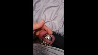 Fucking Me Really Deep. Cuck In Chastity..-2