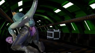 Ada Wong Scary monstrous monster with mutant dick fucks tight pussy-7