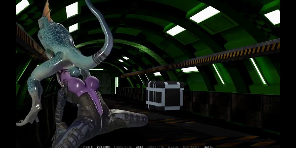 Ada Wong Scary monstrous monster with mutant dick fucks tight pussy