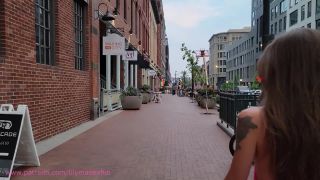 xxx video clip 15 LilyMaeExhib – Flashing in the City Part Two | flashtits | amateur porn trash bag fetish-3