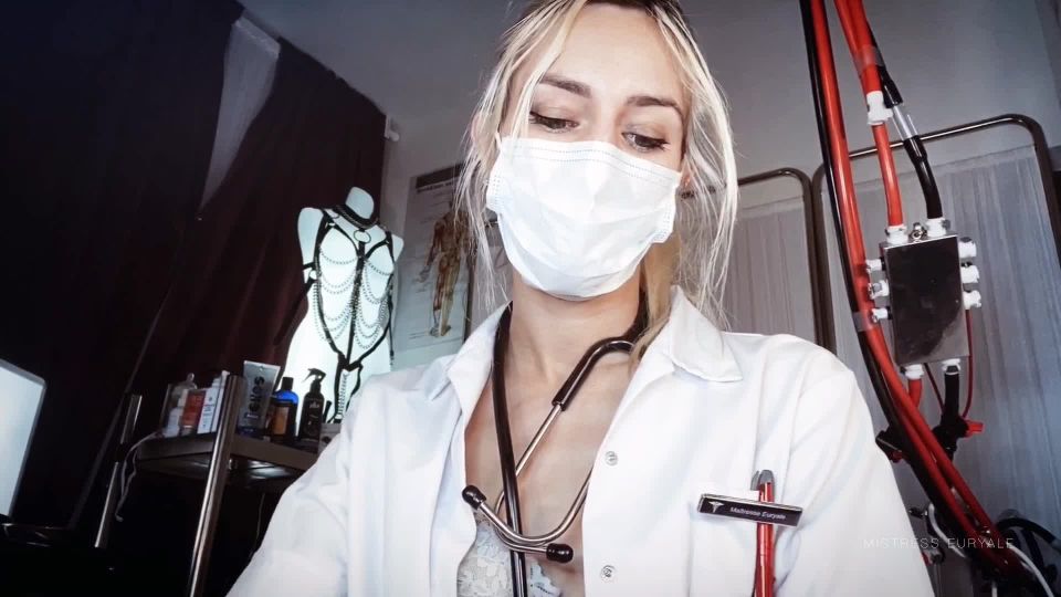 xxx clip 13 Mistress Euryale – 2 fingers Edge and Denial – Medical Clinic - teasing - fetish porn giantess girl fetish