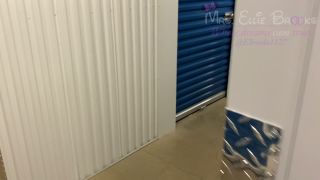 Ellie Brooks – Open Storage Unit Suck Fuckbig Facial blowjob -2
