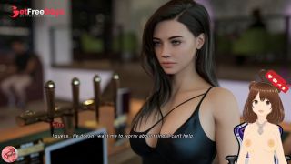 [GetFreeDays.com] Steps of Debauchery 14 - Flirting with the clients at bar showing my ass - Jazziuu - Gameplay Sex Stream July 2023-9