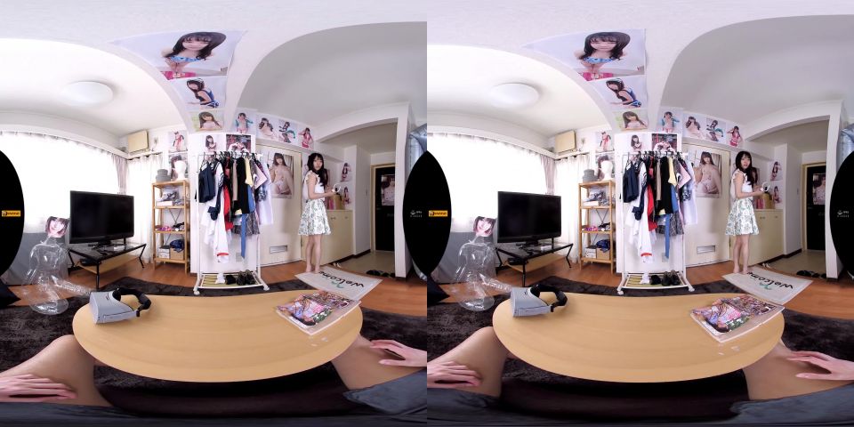 (VR) WAVR-075 突然つぼみが自宅にやって来た！!!!