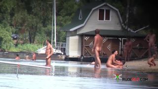 Nude Beach - Two Randy Couples  2-7
