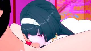 Hentai Pop Idol has hot Love Hotel Sex with Admirer - Zenless Zone Zero-2