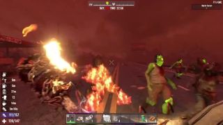 Zombie Horde Night Went Crazy-1