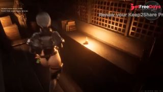 monsters in a cave had a group sex with a cute nun. HD 3D Hentai Game Uncensored-1
