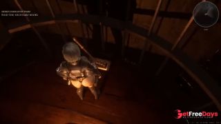 monsters in a cave had a group sex with a cute nun. HD 3D Hentai Game Uncensored-2