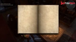 monsters in a cave had a group sex with a cute nun. HD 3D Hentai Game Uncensored-4