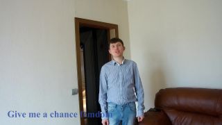 Russian Femdom Taught Licking And Spanked A Guy In A Chastity Belt - 1080p-2
