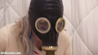 free video 7 Girl Asylum – Elizabeth – complete isolation with gas mask on bdsm porn gay furry bear bdsm-7