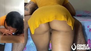 Morena Gostosa Cavala gostosa fazendo boquete e pedindo pra gozar na BOCA (DUAS CÂMERAS)-1