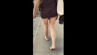 Aven - aven turinex () Aventurinex - taking my doggy out for a walk on a busy street while barefoot and without my panties on 21-04-2021-3