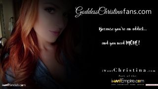 free xxx video 34 Goddess Christina Brat Mode - Still Hot Loser [1080P], small penis femdom on femdom porn -9