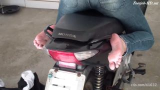 porn video 31 Fucking a beautiful biker feet! – Footjob Life Style !! - boots - femdom porn slave fetish-1