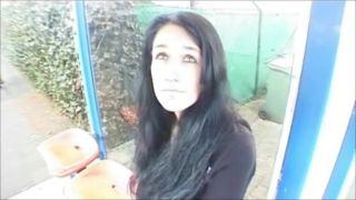 Brunette In Kneehigh Boots Fucks Her Guy Shemale!-1