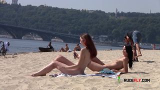 Exhibitionist Wife Morgan First Time At The Nude  Beach!-6