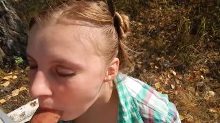 shy amateur amateur porn | Outside blowjob DeNata | amateur-8