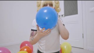 free adult clip 19 SpookyBoogie – Toga Himiko Blows and Pops Ballons | balloons | cosplay horny blowjob-5