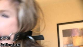 online video 36 car crush fetish Belt Bound – Candle Boxxx ring gagged, candle boxxx on fetish porn-3