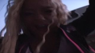 Curly Haired Blonde Fucks A Stranger For A Free Ride-1