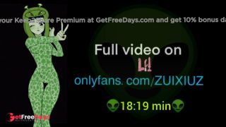 [GetFreeDays.com] Alien Girl Drooling, squirting and fucking my alien pussy a lot Porn Clip July 2023-8