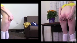 porn video 22 sexy blonde boobs blonde porn | Clueless Blonde Spanked – 50 From The Belt 20 From The Prison Strap Pt2 | spanking-9