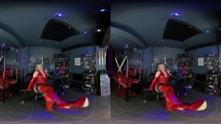 online porn video 15 The English Mansion – Mistress Sidonia – Red Leather Submission – VR - femdom - femdom porn femdom feet fetish-3