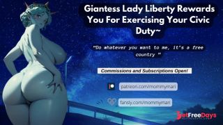 [GetFreeDays.com] Giantess Lady Liberty Rewards You For Exercising Your Civic Duty Sex Clip April 2023-4