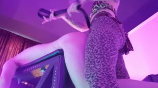 free online video 31 RR Productions: Pegged Gagged and Drooling Uncontrollably, femdom chastity slave on strap on -7