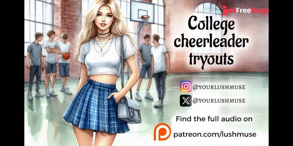 [GetFreeDays.com] College Cheerleader Tryouts Erotic audios Porn Video November 2022