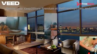 CONDO BUILDING PENT HOUSE LIVING ROOM AT HOME ORGY-6