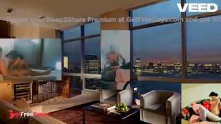 CONDO BUILDING PENT HOUSE LIVING ROOM AT HOME ORGY-8