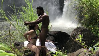 xxx video clip 11 chinese mistress femdom Lena Paul - Hawaiian Waterfall Sex (UltraHD/4K), fetish on fetish porn-1